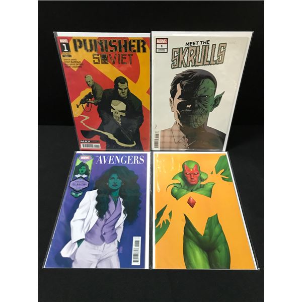 LOT OF 4 MARVEL COMICS