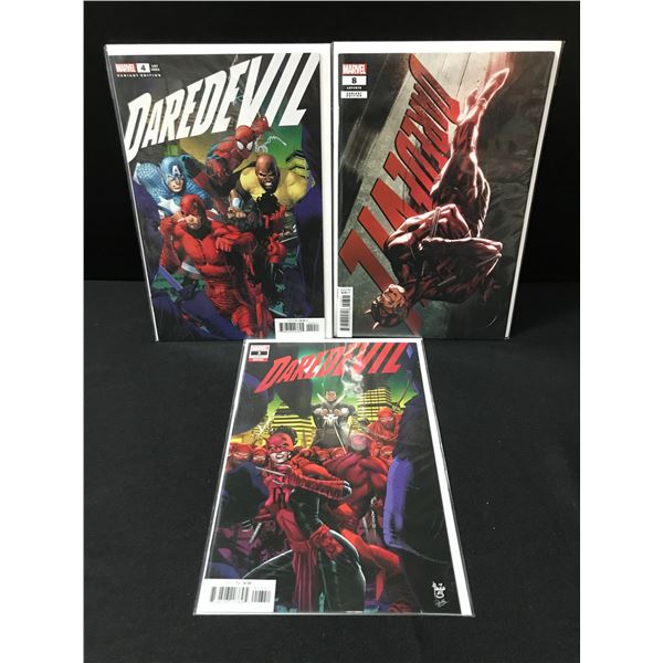 LOT OF 3 DAREDEVIL COMICS - MARVEL COMICS