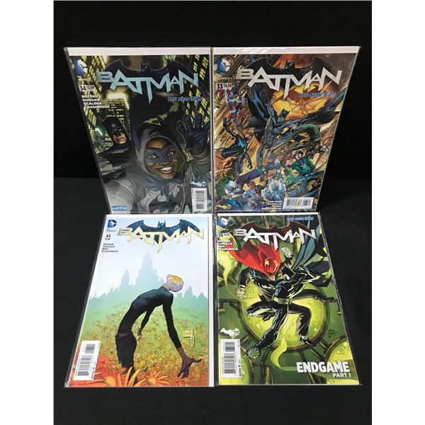 LOT OF 4 BATMAN COMICS - DC COMICS