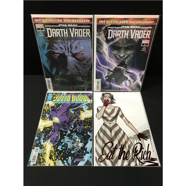 LOT OF 4 COMICS - VARIOUS TITLES