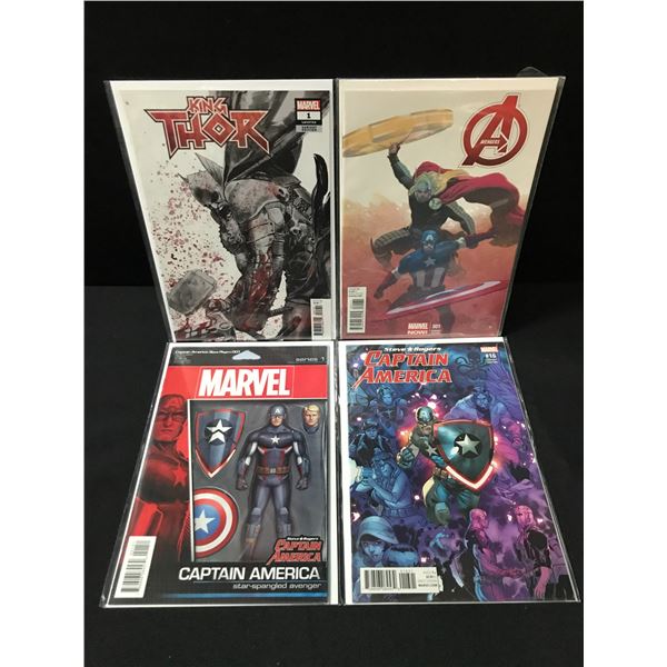 LOT OF 4 MARVEL COMICS - VARIOUS TITLES