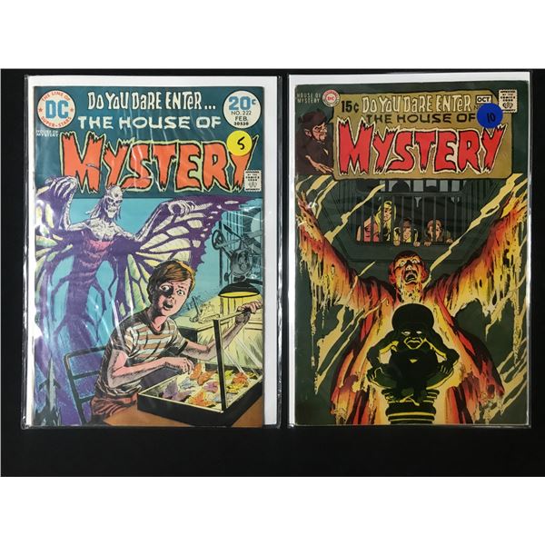 DC COMICS THE HOUSE OF MYSTERY COMIC BOOK LOT