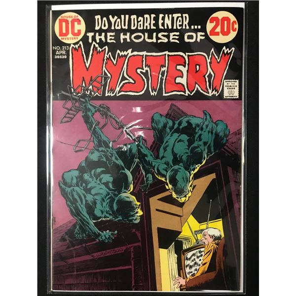 DC COMICS THE HOUSE OF MYSTERY NO.213