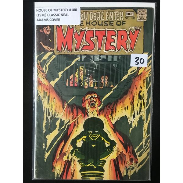 DC COMICS THE HOUSE OF MYSTERY NO.188