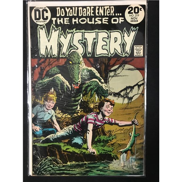 DC COMICS THE HOUSE OF MYSTERY NO.219