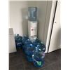 Image 1 : Water cooler w/ (x7) jugs of water