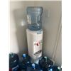 Image 3 : Water cooler w/ (x7) jugs of water
