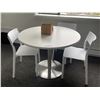 Image 2 : (x2) Tables & (x8) Chairs - 39"D x 29"H
