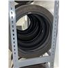 Image 5 : Tire rack w/ (x14) tires (Various tires) - Rack 18.5x61x84"