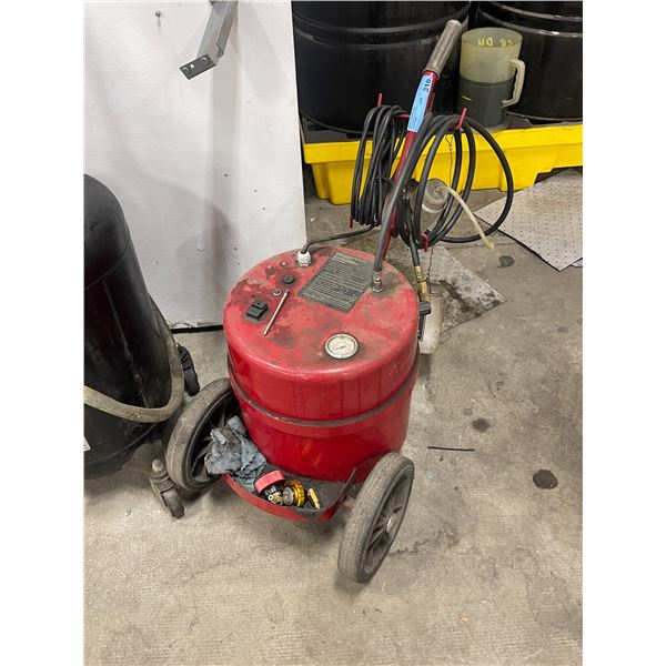 Electro mobile pressure bleeding system