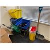 Image 1 : Group - Recycling bins, salt spreader, snow shovels, gloves, etc.