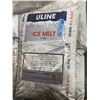 Image 2 : Pallet - Uline Ice Melt S-7125 - Approx (x12) bags - RV: $528