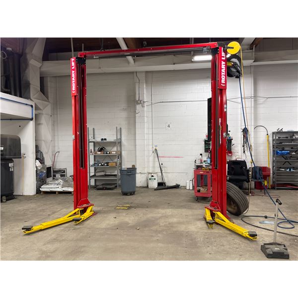 Rotary Lift - Model: SP0A7U5L5Z - 7000lbs capacity w/ "Shockwave" - Tested & Working - Bidder Respon