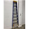 Image 1 : Werner 8' step ladder - Fiberglass & aluminum