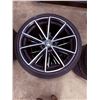Image 2 : 4X CONTINENTAL EXTREME CONTACT 235/352R19 VW ALLOY VOLKSWAGON RIMS