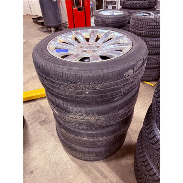 4X MICHELIN LATETUDE TOUR P245/50R20  ALLOY LINCOLN NAVIGATOR RIMS