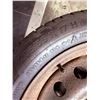 Image 3 : 4X CONTINENTAL WINTER CONTACT 205/55R17 ON STEEL RIMS