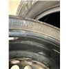 Image 2 : 2X CONTIENTAL EXTREME WINTER CONTACT 195/65 R15 ON STEEL RIMS & X2 NO RIMS