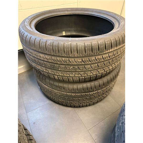1X PIRELLI SCORPION ZERO 255/40R20 & 1X PIRELLI SCORPION ZERO 255/40R19