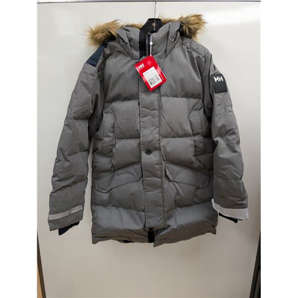 HELLY HANSEN PARKA BARENTS  GRIS gr:XL val:$460