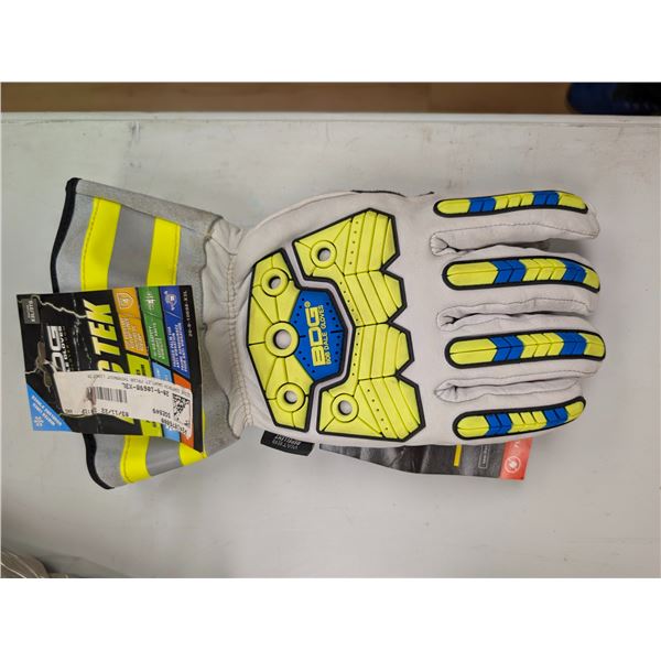 GANTS BOB DALE EN CUIR DE CHÈVRE, MANCHETTE LONGUE gr:3XL val:$92