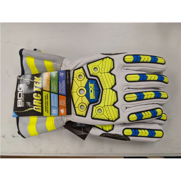 GANTS BOB DALE EN CUIR DE CHÈVRE, MANCHETTE LONGUE gr:2XL val:$92