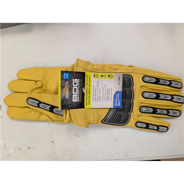 BOB DALE GLOVES GRAIN GOATSKIN DRIVER GL gr:LRG val:$45