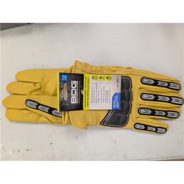 BOB DALE GLOVES GRAIN GOATSKIN DRIVER GL gr:LRG val:$45