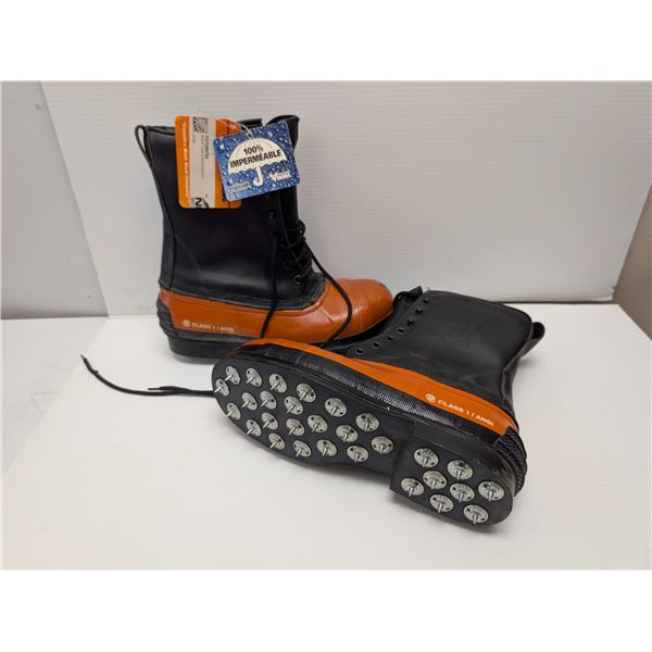 VIKING BOTTES D'ÉMONDAGE À CRAMPONS À EMBOUT EN ACIER  gr:9 val:$360