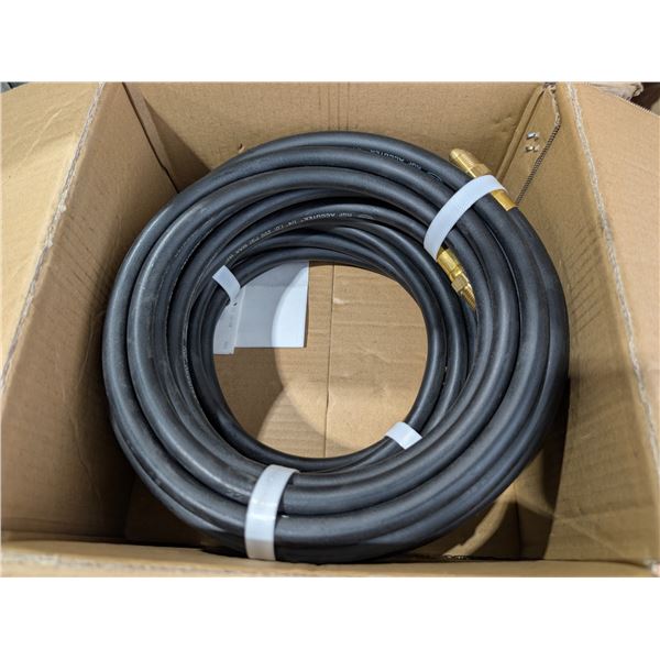 ARGON HOSE ASSEMBLY 1/4" 200psi MAX WP ARG4BLK-25