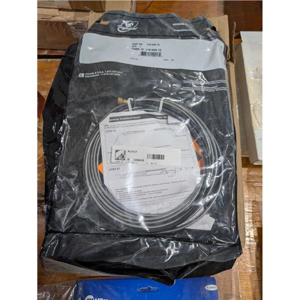 TREGASKISS MIG WELDING LINER 15'  1/16-5/64 #415-564-15