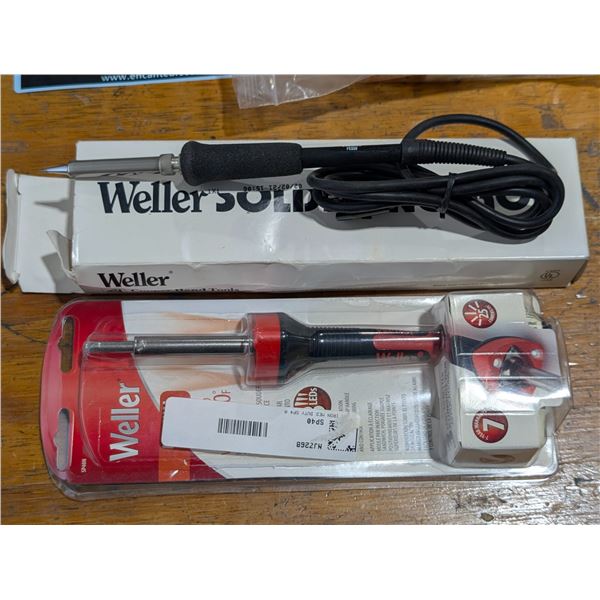 LOT DE 2 ENS DE FER À SOUDER WELLER ASST