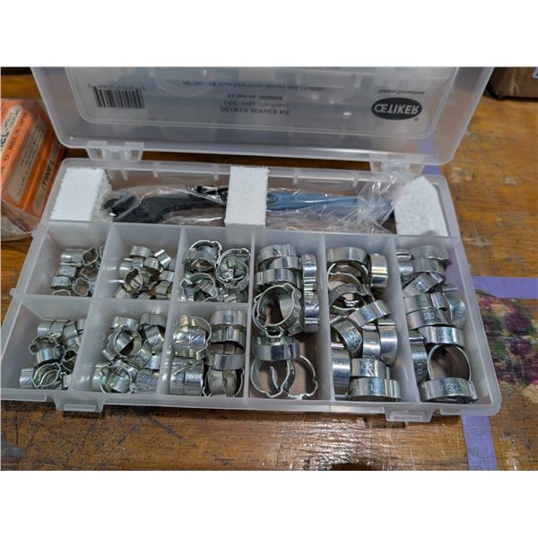 OETIKER ENS DE SERVICE 2-EAR CLAMPS (ZINC PLATED) #18500056