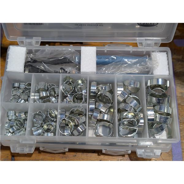OETIKER ENS DE SERVICE 2-EAR CLAMPS (ZINC PLATED) #18500056