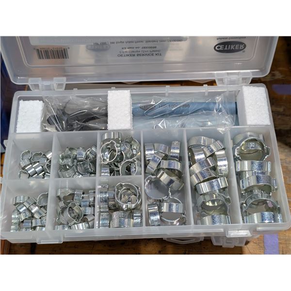 OETIKER ENS DE SERVICE 2-EAR CLAMPS (ZINC PLATED) #18500056