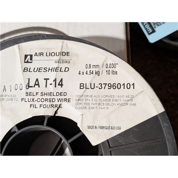 FIL FOURRE   LA T-14  0.030" 10LBS BLUESHEILD 