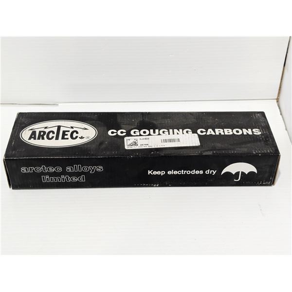 BTE DE 50pcs ÉLECTRODES  ARCTEC CC GOUGING CARBONS   3/16"x 5/8"x14"
