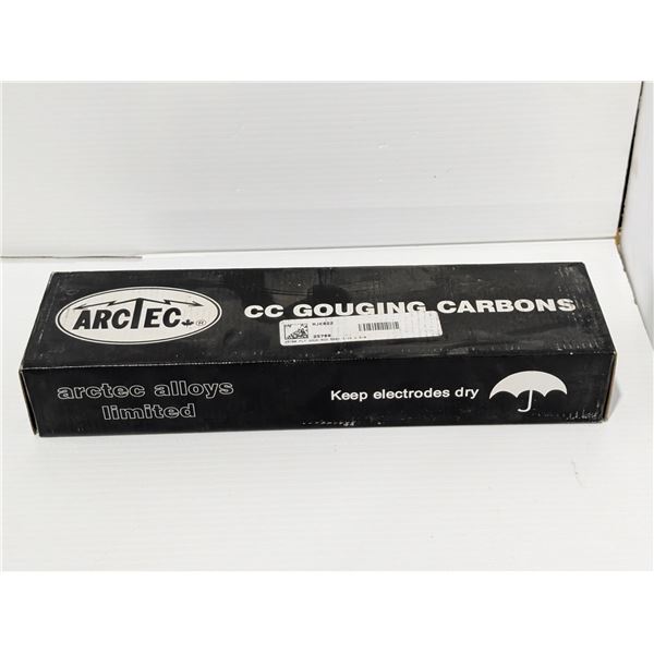 BTE DE 50pcs ÉLECTRODES  ARCTEC CC GOUGING CARBONS   3/16"x 5/8"x14"