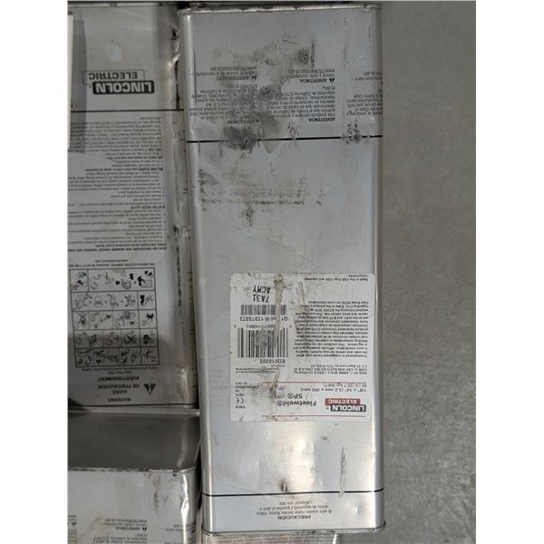 ÉLECTRODES FLEETWELD 5P 1/8"x14"  50LBS LINCOLN ELECTRONIC #E6010