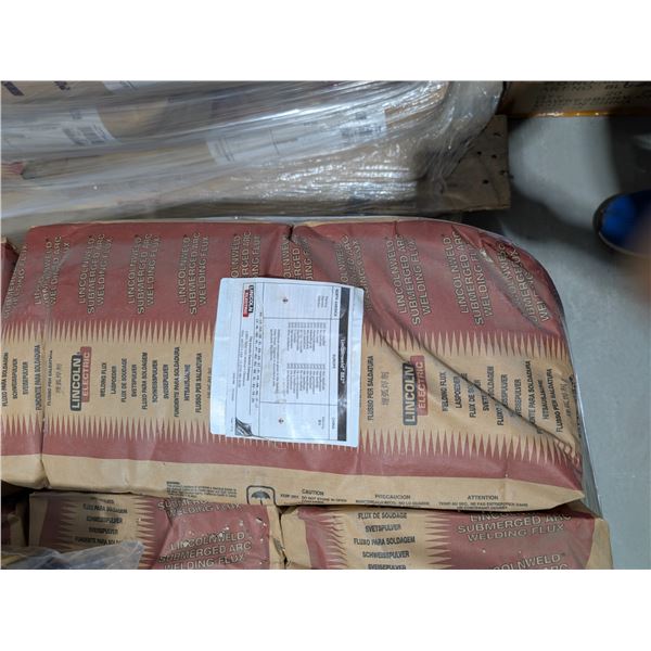 SAC DE FLUXX DE SOUDAGE POUR SOUDURE SUBMERGÉ LINCOLN WELD 882 #ED027859  50LBS