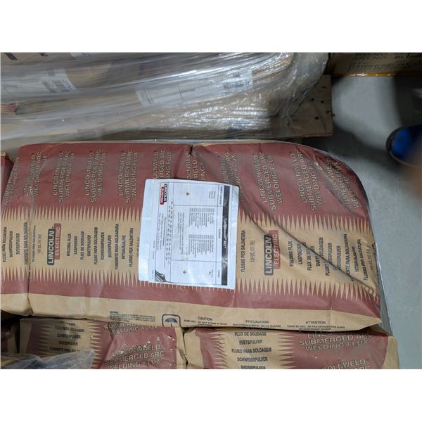 SAC DE FLUXX DE SOUDAGE POUR SOUDURE SUBMERGÉ LINCOLN WELD 882 #ED027859  50LBS