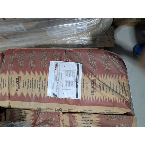 SAC DE FLUXX DE SOUDAGE POUR SOUDURE SUBMERGÉ LINCOLN WELD 882 #ED027859  50LBS