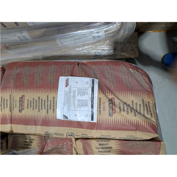SAC DE FLUXX DE SOUDAGE POUR SOUDURE SUBMERGÉ LINCOLN WELD 882 #ED027859  50LBS