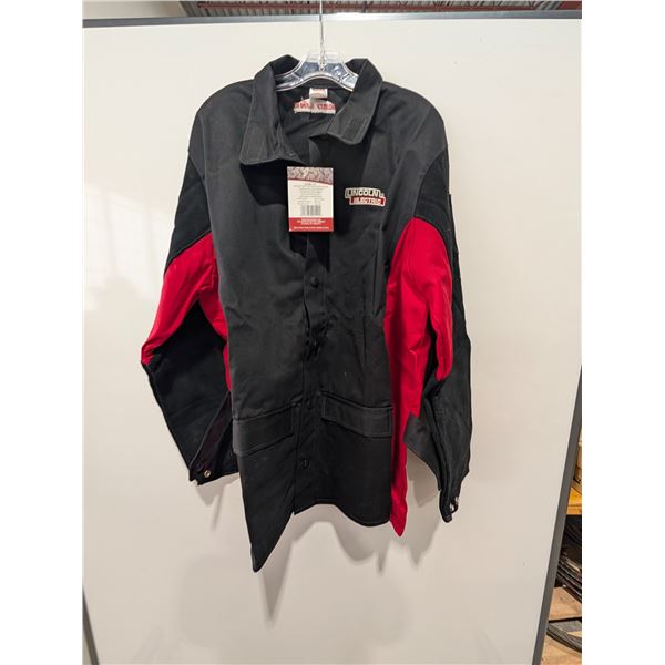 LINCOLN ELECTRIC VESTE DE PROTECTION À MANCHE  EN REFENDU gr:2XL  val:$325