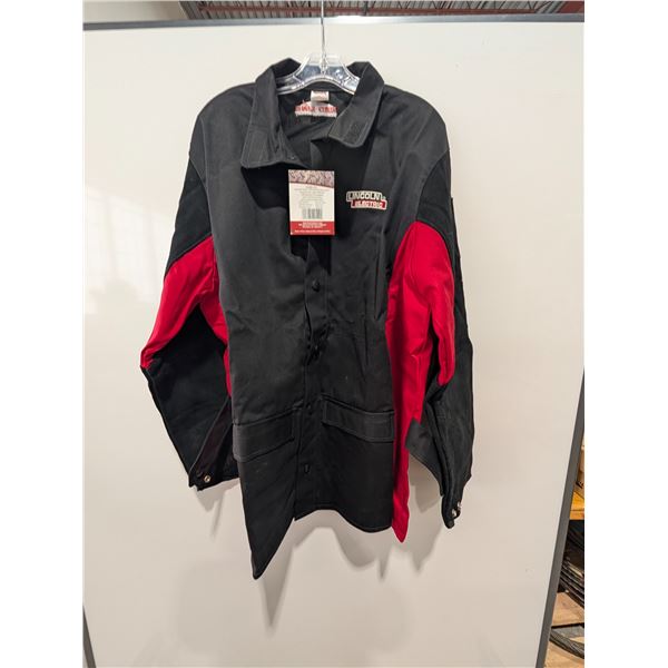 LINCOLN ELECTRIC VESTE DE PROTECTION À MANCHE  EN REFENDU gr:2XL  val:$325