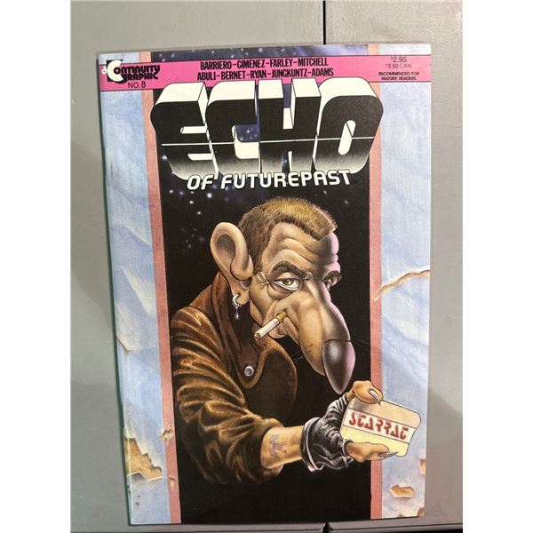 Echo of Futurepast #8 (Continuity Comics, 1985) Copper Age Comic Book