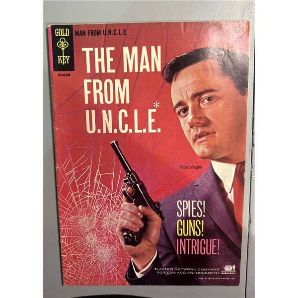 Gold Key The Man From U.N.C.L.E. #1 Comic Book (1965) Robert Vaughn