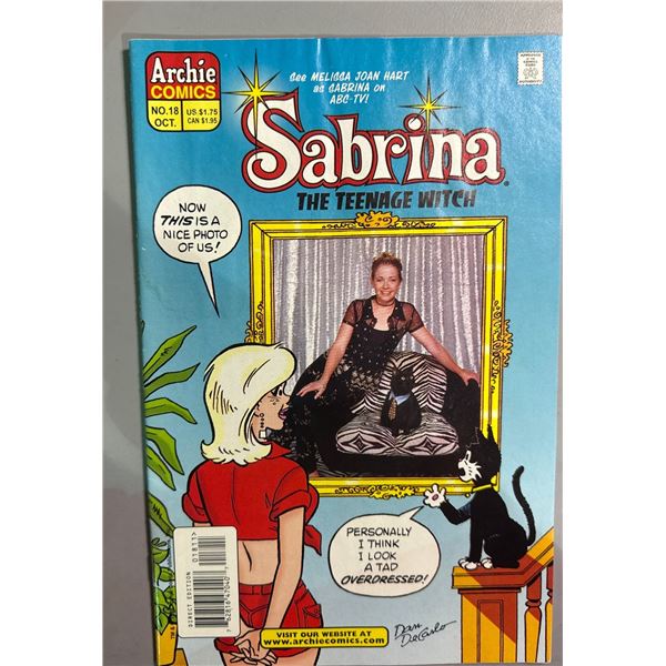 Sabrina The Teenage Witch #18 Comic (Oct 1998, Archie) Melissa Joan Hart