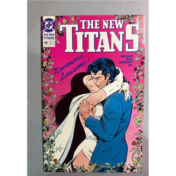 The New Titans #66 (DC Comics, 1990) "Ravenous Liaisons!" Wolfman/Perez