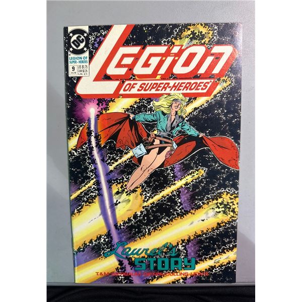 Legion of Super-Heroes Vol. 4 #9 (DC, 1990) "Laurel's Story", Total Recall Ad